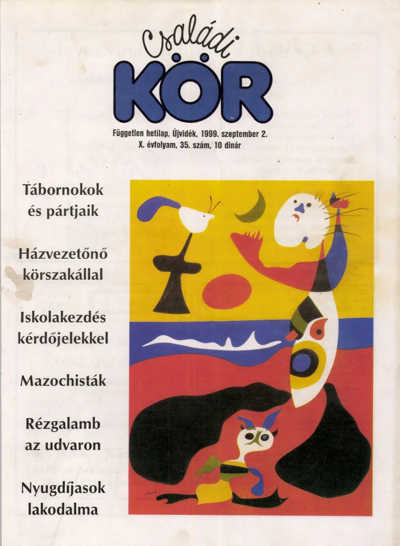 Családi Kör, 10. évf. 1999. szeptember 2. 35. sz.