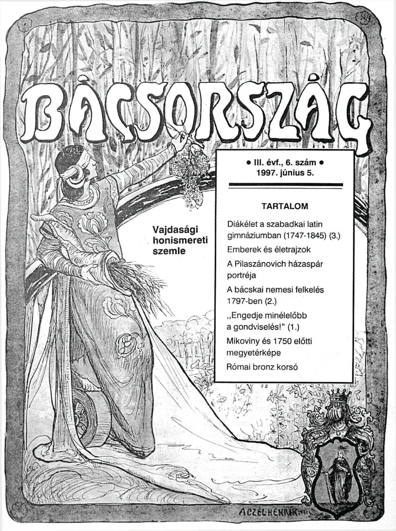 Bácsország, 3. évf. 1997. június 5. 6. sz.