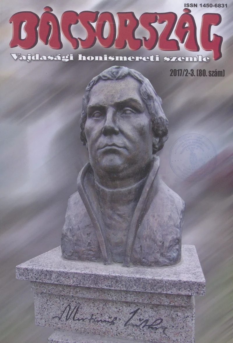 Bácsország, 23. évf. 2017. 2–3. sz.