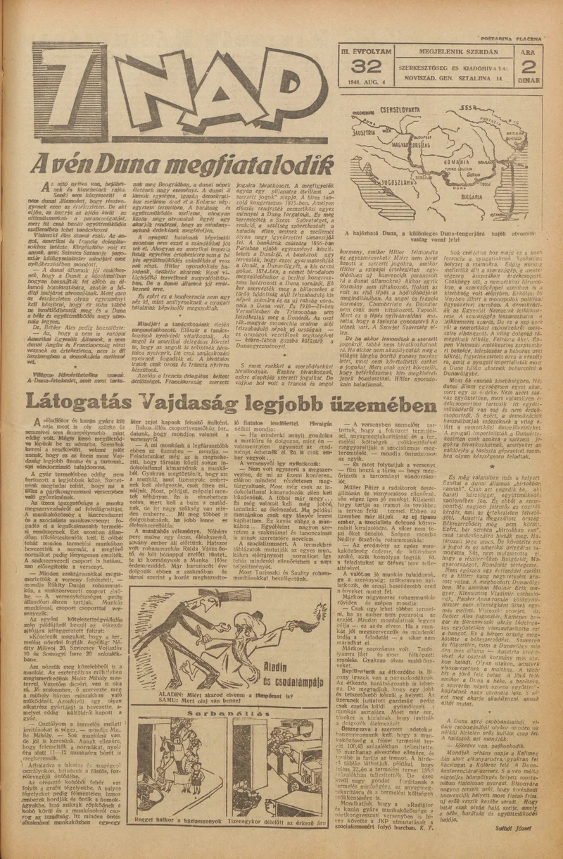 7 Nap, 3. évf. 1948. augusztus 4. 32. sz. 1–4. oldal