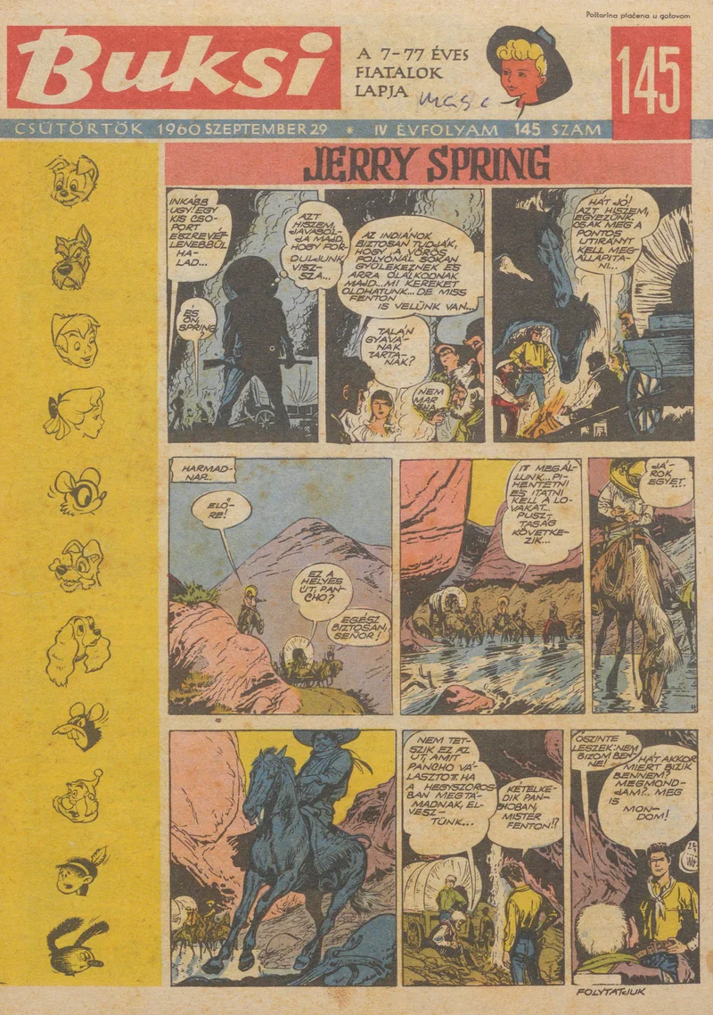 Buksi, 4. évf. 1960. szeptember 29. 145. sz.
