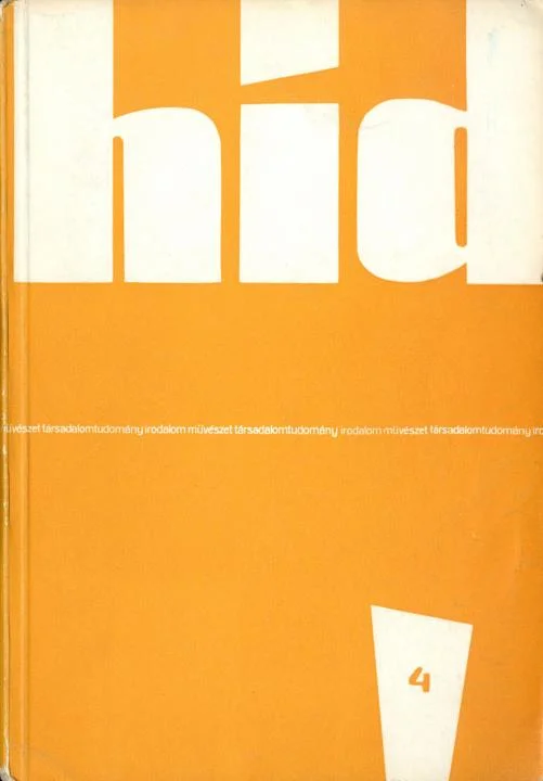 Híd, 24. évf. 1960. április. 4. sz. 249–336. oldal