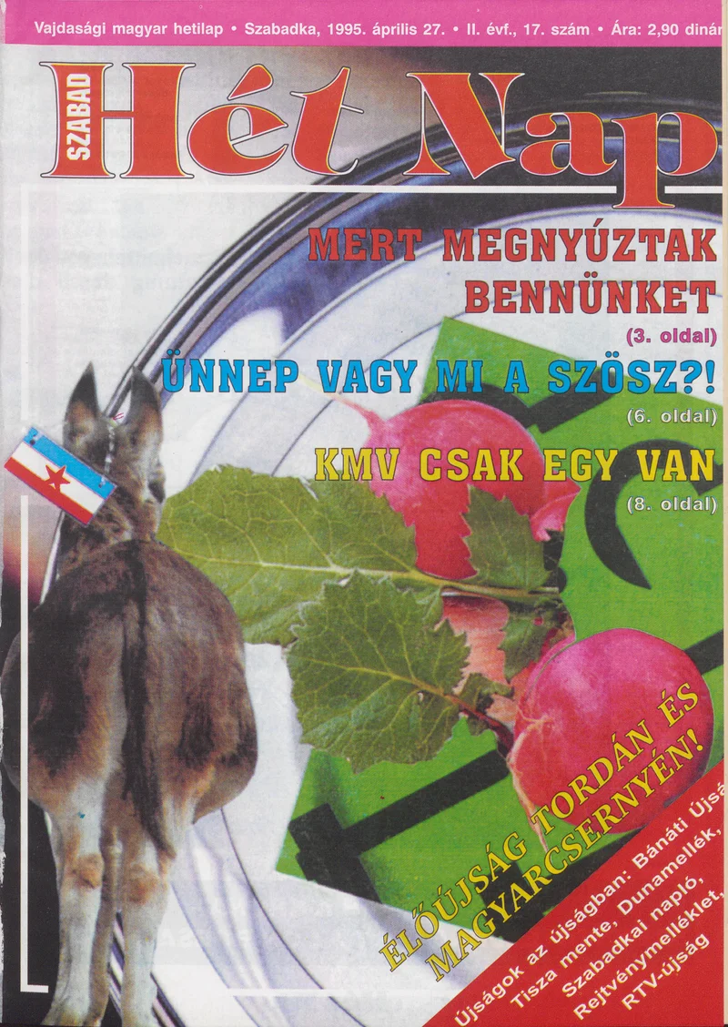 Szabad Hét Nap, 2. évf. 1995. április 27. 17. sz.