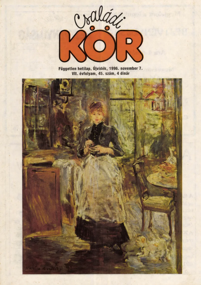 Családi Kör, 7. évf. 1996. november 7. 45. sz.