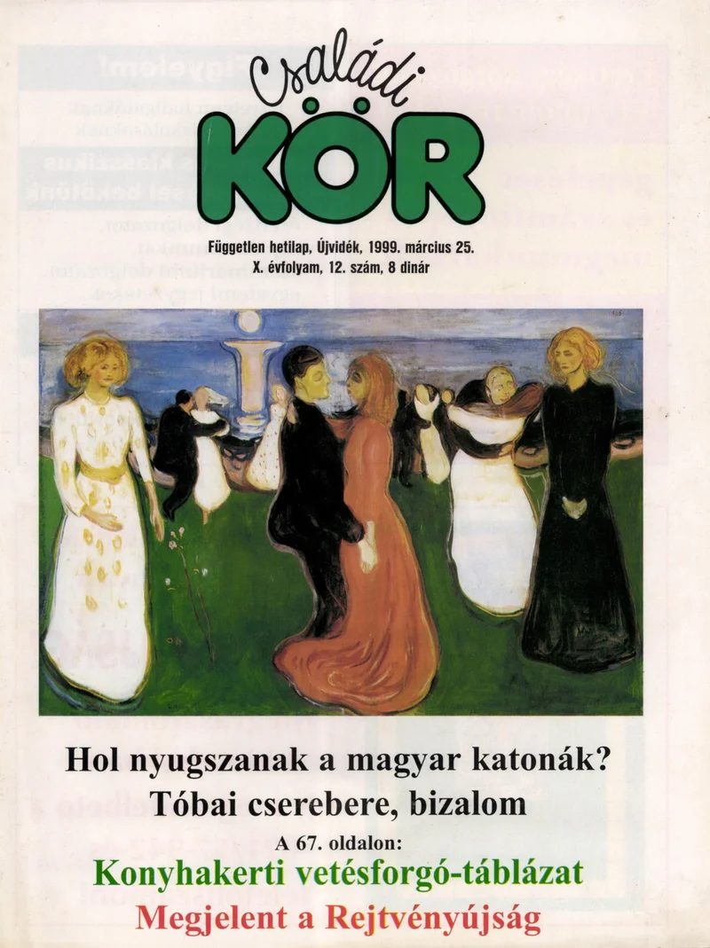 Családi Kör, 10. évf. 1999. március 25. 12. sz.