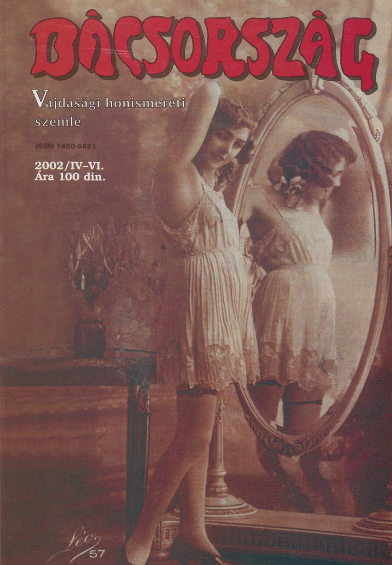 Bácsország, 8. évf. 2002. április – június. 4–6. sz.