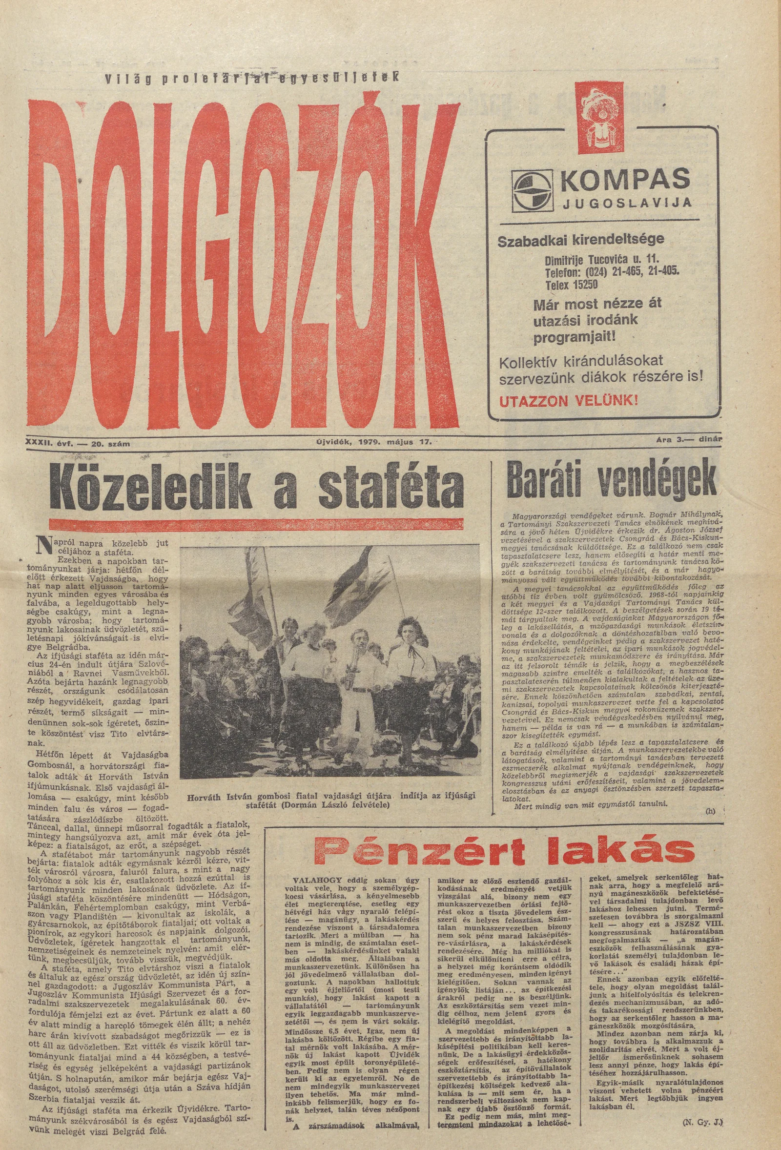 Dolgozók, 33. évf. 1979. május 17. 20. sz.