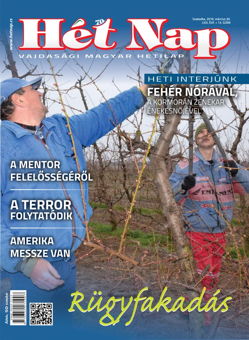 7 Nap, 71. évf. 2016. március 30. 13. sz.