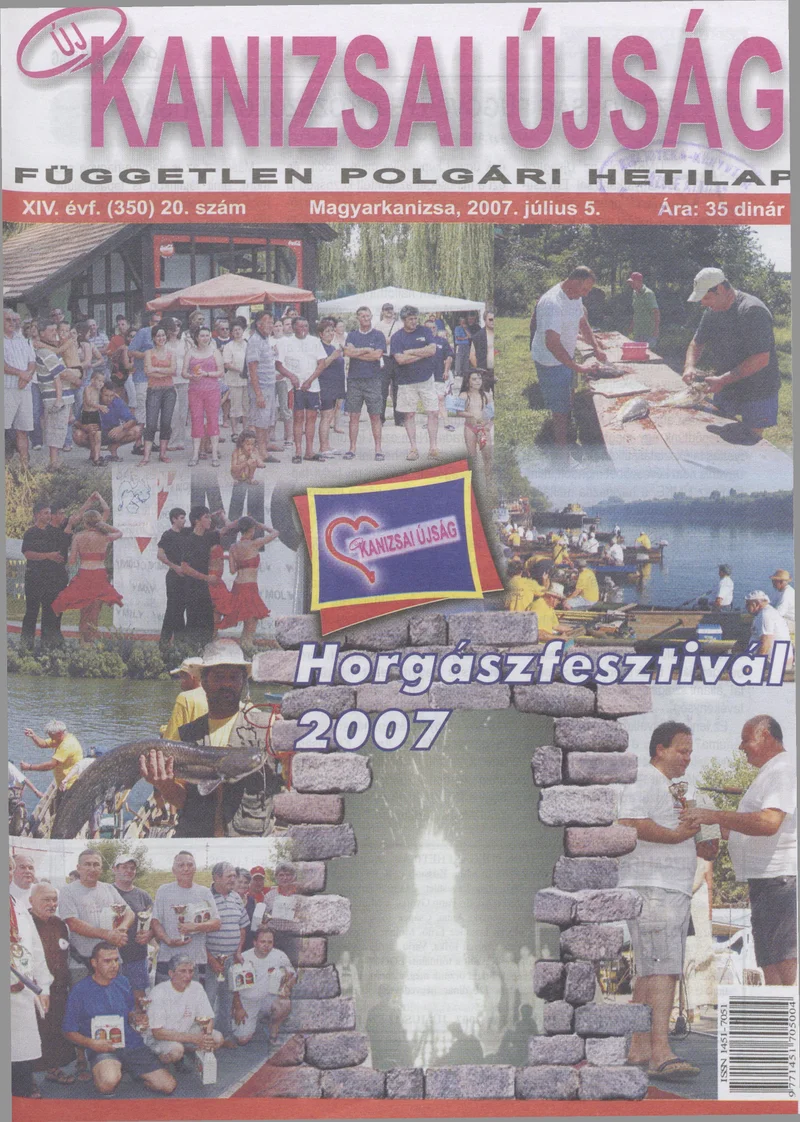 Új Kanizsai Újság, 14. évf. 2007. július 5. 20. sz.