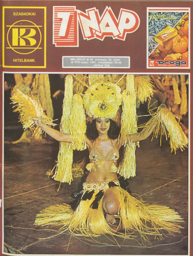 7 Nap melléklet, 7. évf. 1981. szeptember 26. – október 2. 39. sz.