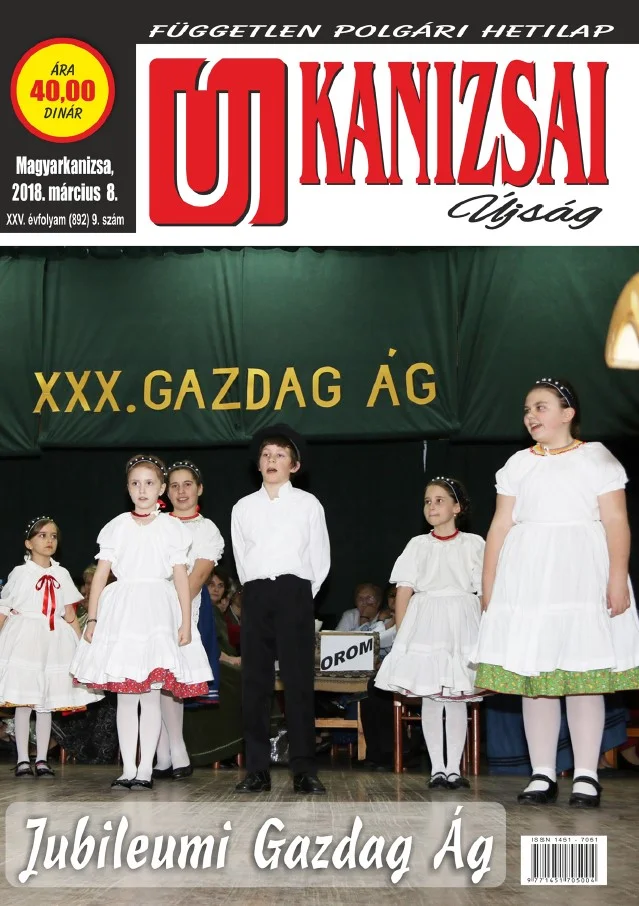 Új Kanizsai Újság, 25. évf. 2018. március 8. 9. sz.