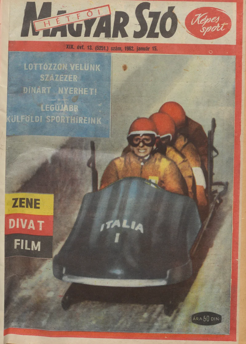 Hétfői Magyar Szó, 19. évf. 1962. január 15. 13. sz.