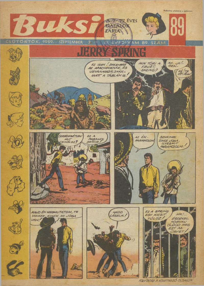 Buksi, 3. évf. 1959. szeptember 3. 89. sz.