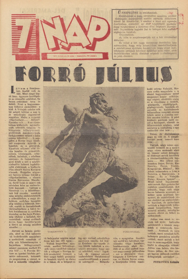 7 Nap, 14. évf. 1959. július 5. 28. sz. 1–20. oldal