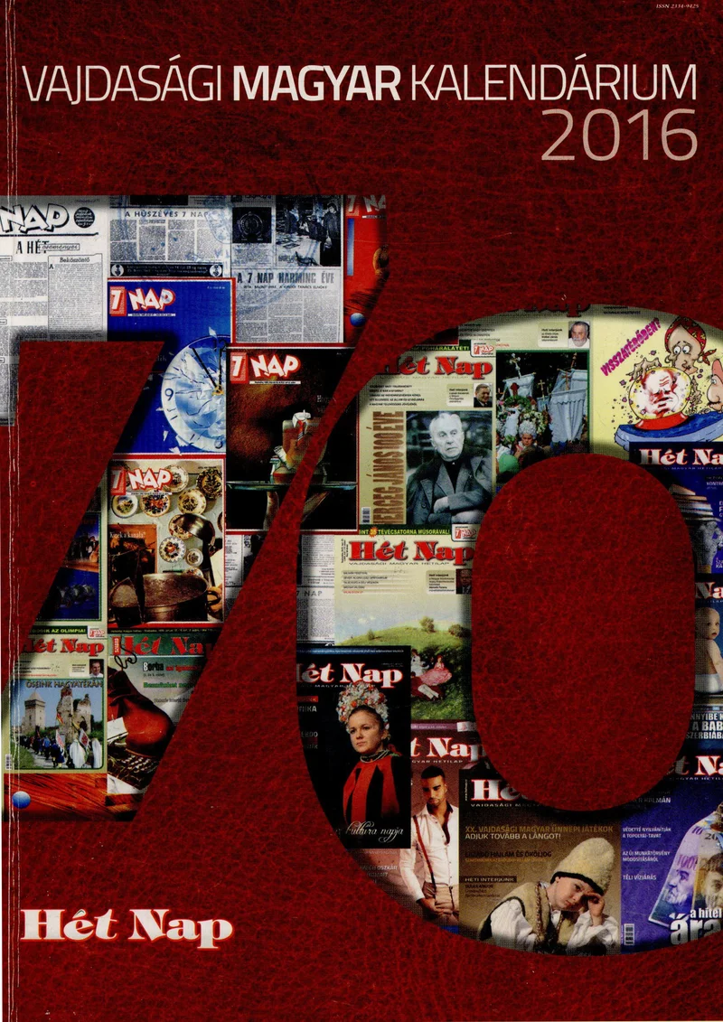 Vajdasági Magyar Kalendárium, 19. évf. 2016. – . 19. sz.