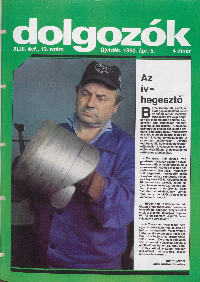 Dolgozók, 44. évf. 1990. április 5. 14. sz.