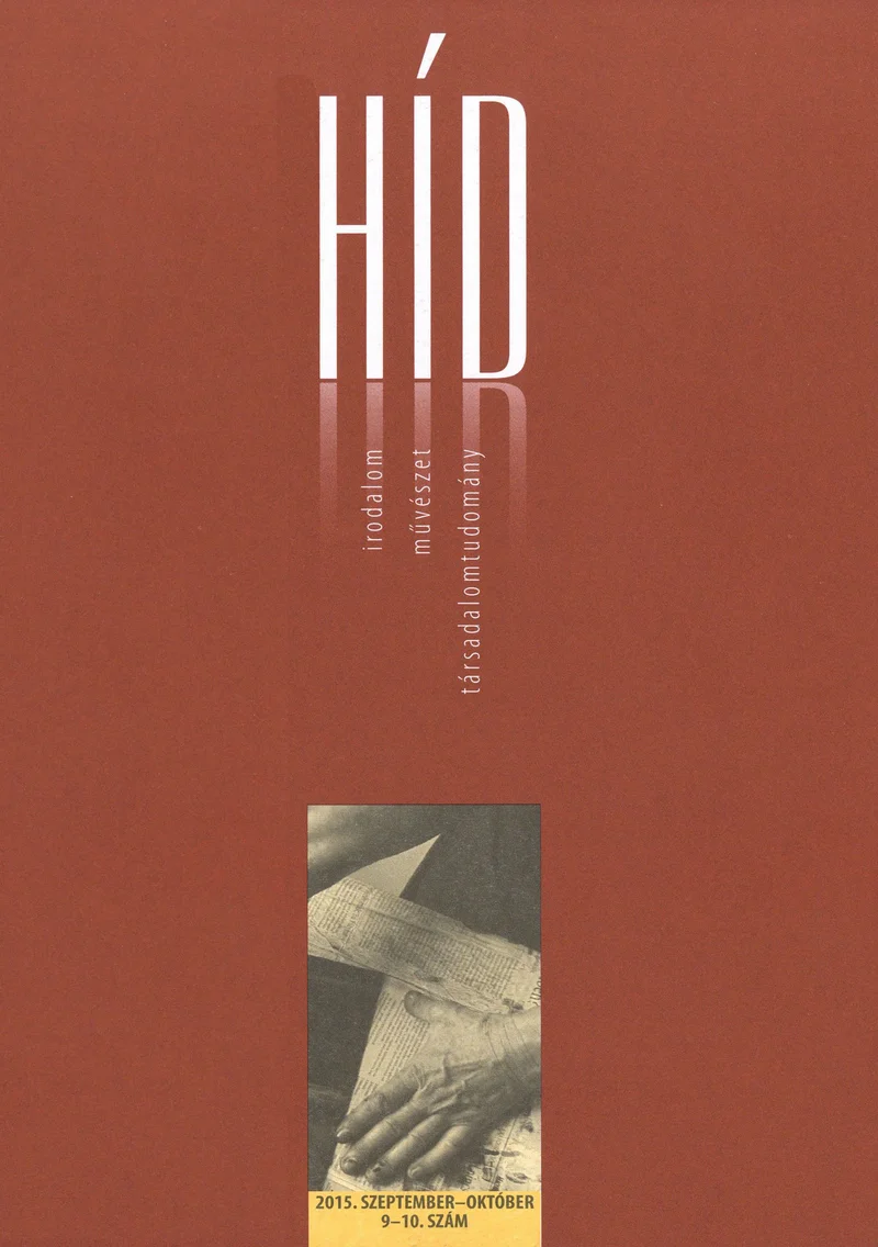 Híd, 79. évf. 2015. szeptember – október. 9–10. sz. 1–163. oldal