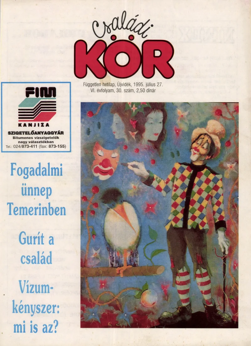 Családi Kör, 6. évf. 1995. július 27. 30. sz.