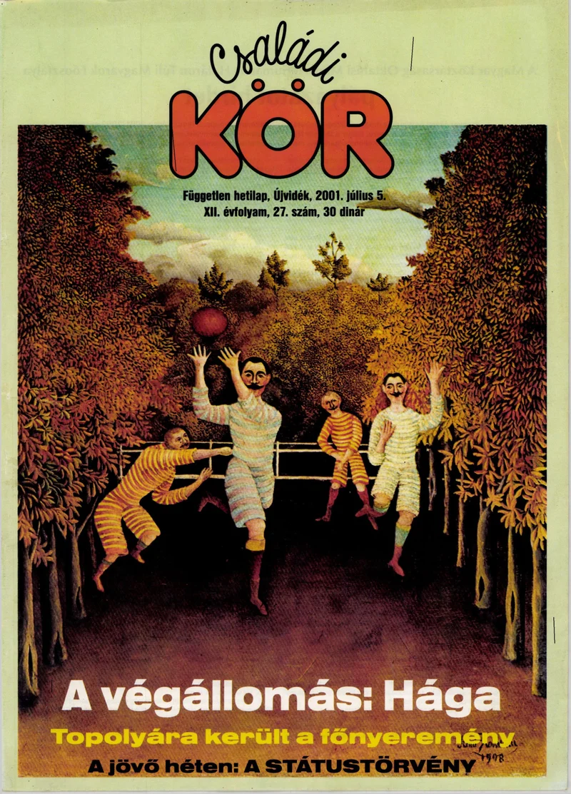 Családi Kör, 12. évf. 2001. július 5. 27. sz.