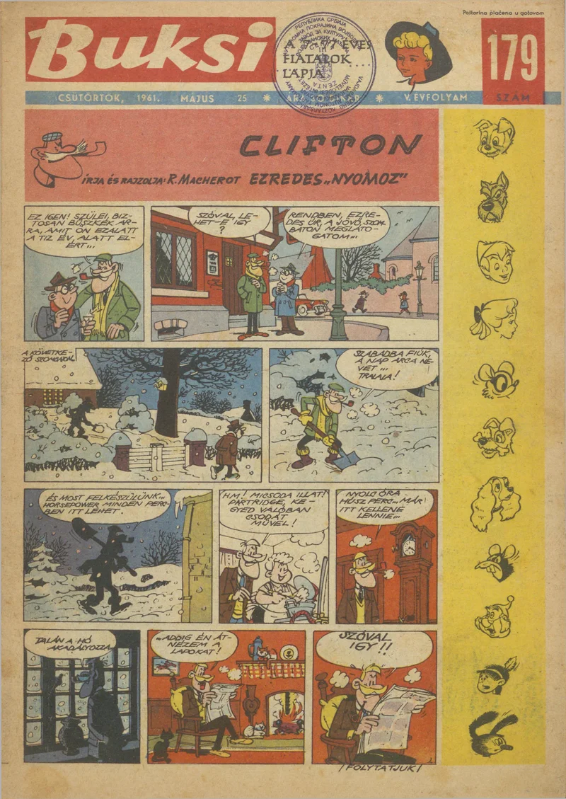 Buksi, 5. évf. 1961. május 25. 179. sz.