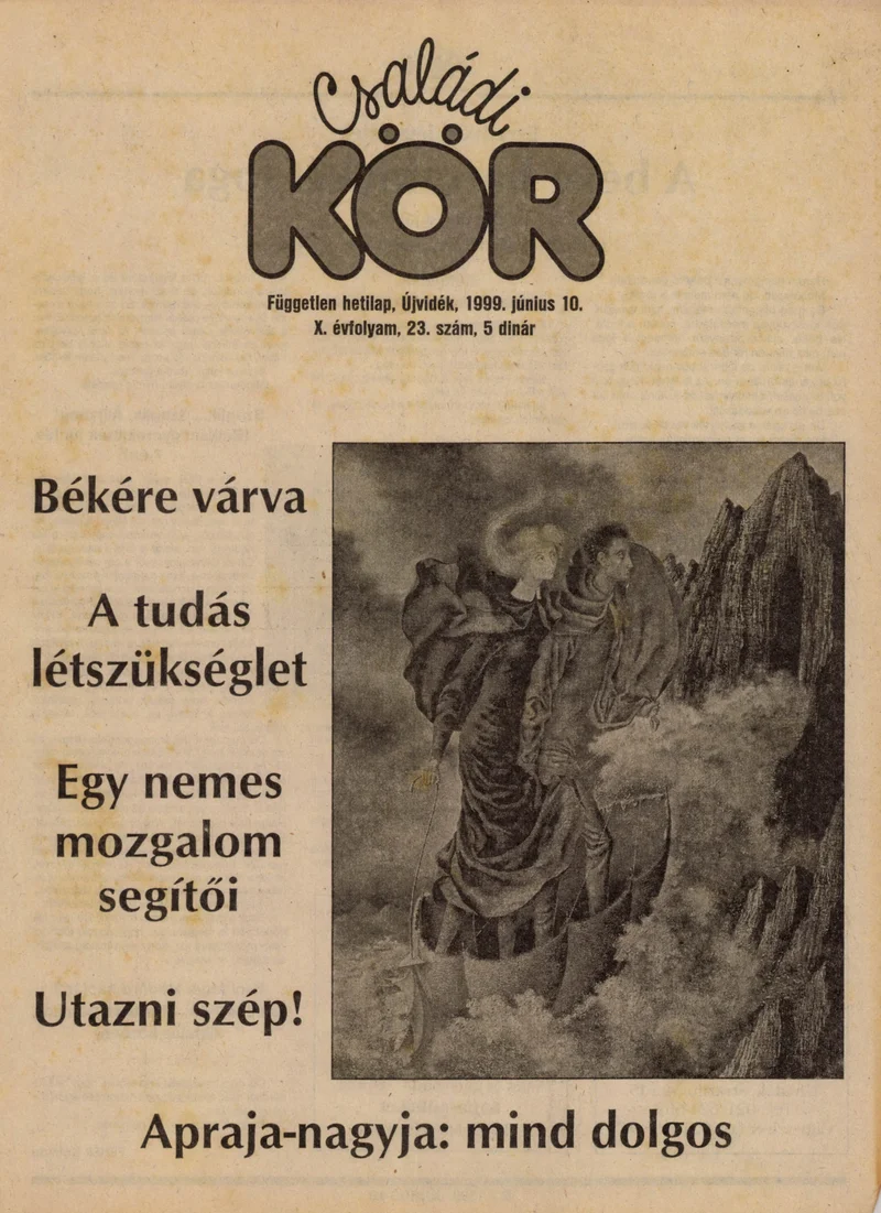 Családi Kör, 10. évf. 1999. június 10. 23. sz.
