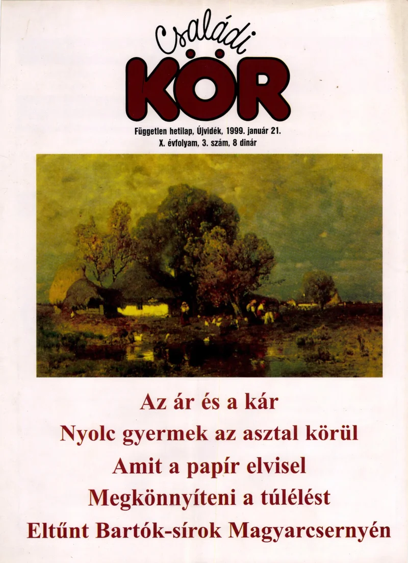 Családi Kör, 10. évf. 1999. január 21. 3. sz.