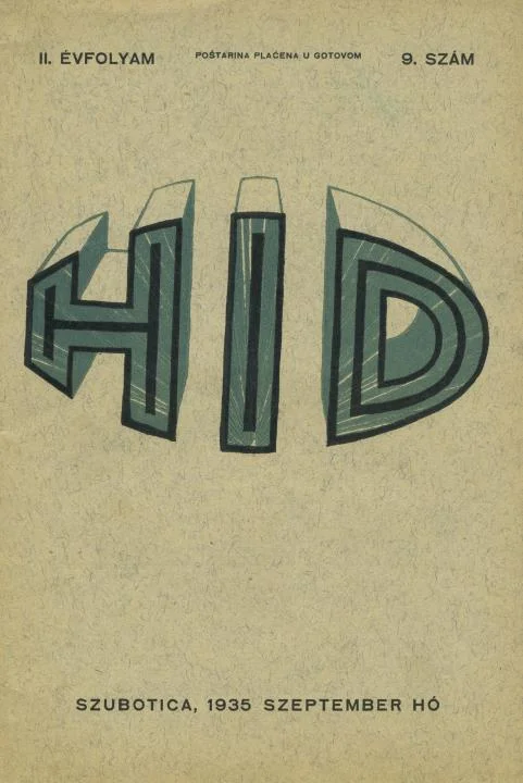 Híd, 2. évf. 1935. szeptember. 9. sz. 1–32. oldal