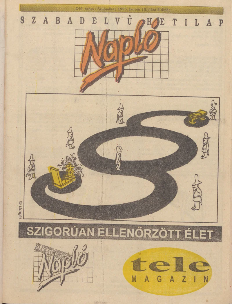 Napló - Szabadelvű hetilap, 6. évf. 1995. január 18. 246. sz.