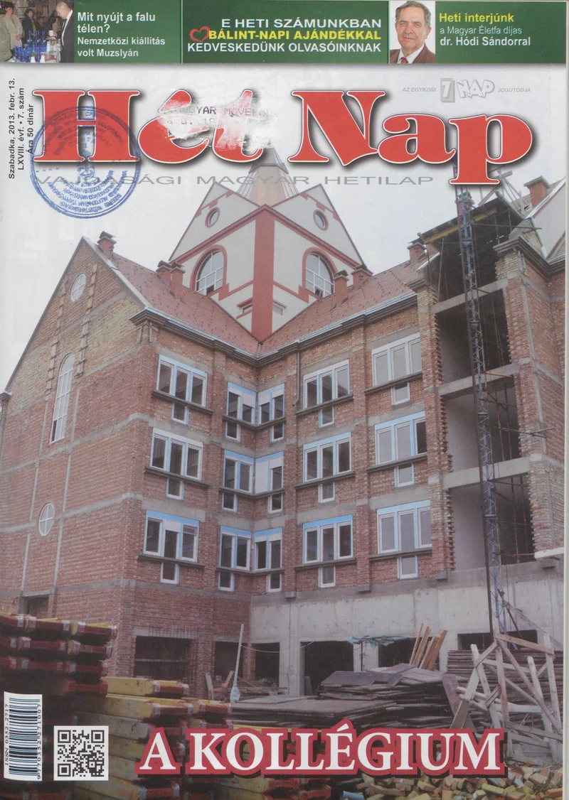 7 Nap, 68. évf. 2013. február 13. 7. sz.
