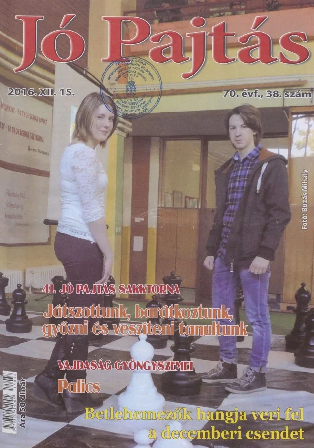 Jó Pajtás, 70. évf. 2016. december 15. 38. sz.