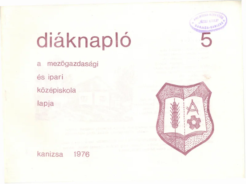 Diáknapló, 2. évf. 1976. 5. sz.