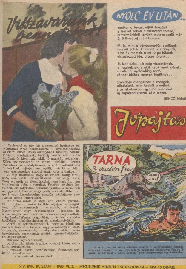 Jó Pajtás, 14. évf. 1960. június 2. 19. sz.