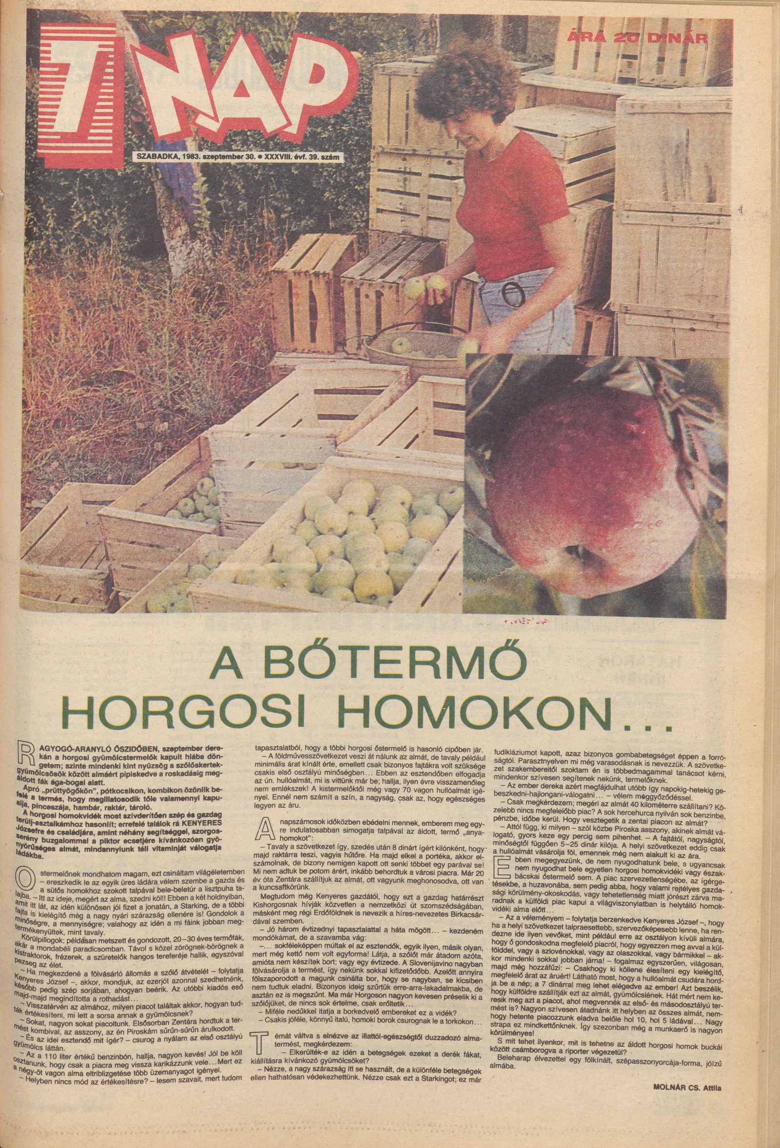 7 Nap, 38. évf. 1983. szeptember 30. 39. sz. 1–12. oldal