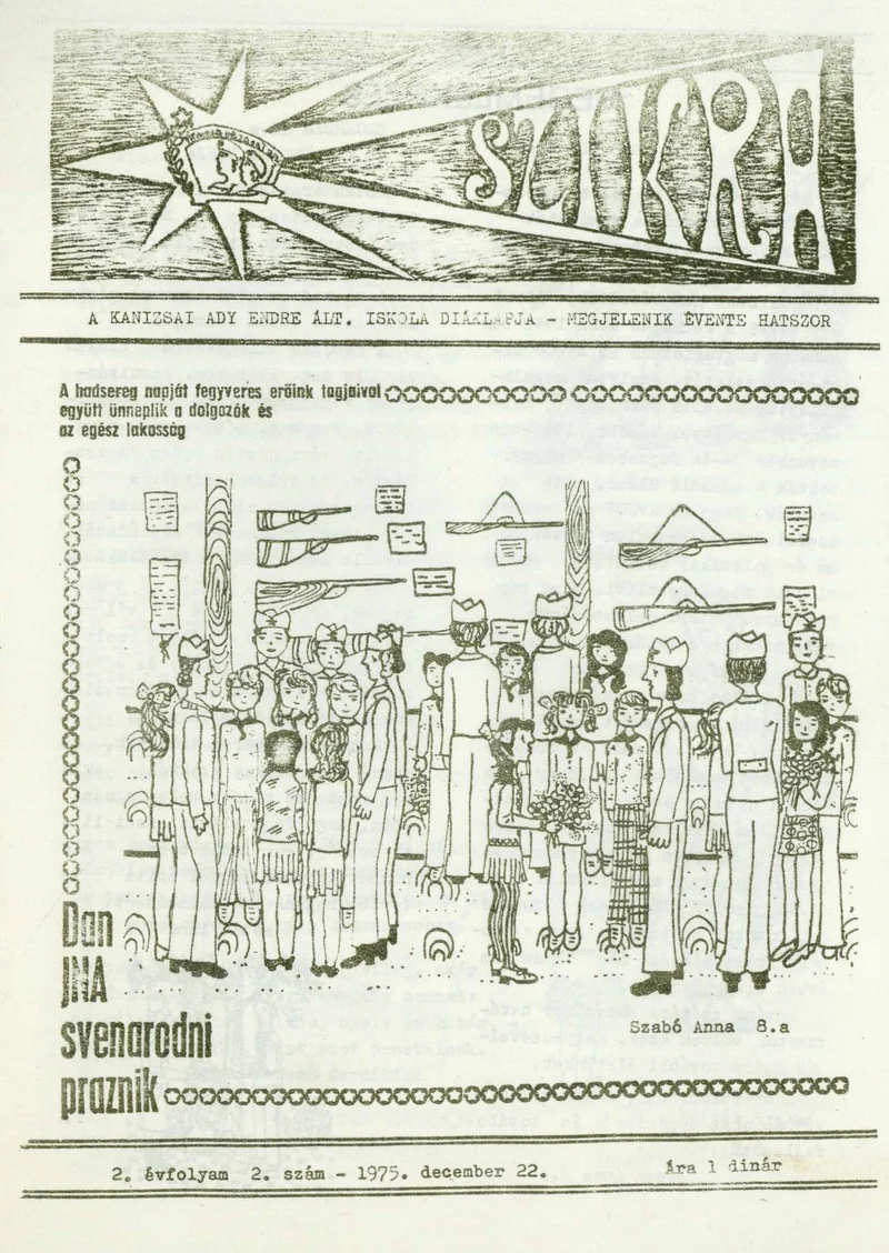 Szikra, 2. évf. 1975. december 22. 2. sz.