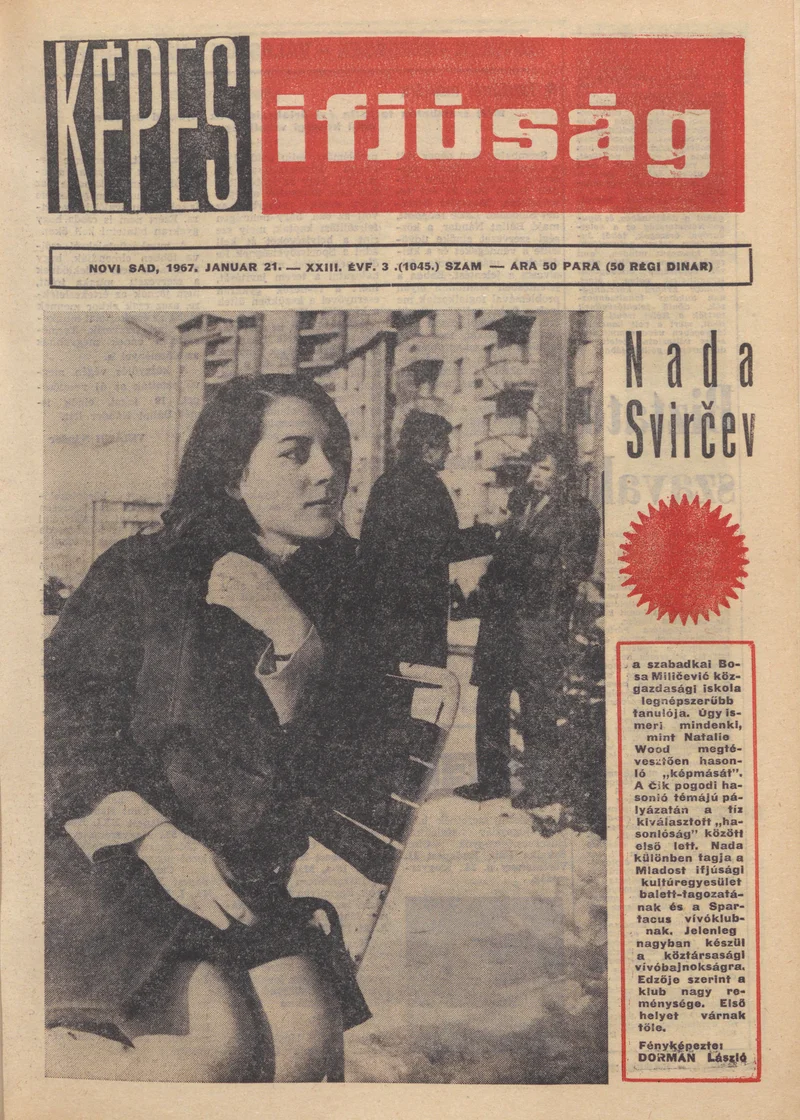 Képes Ifjúság, 23. évf. 1967. január 21. 3. sz. 1–32. oldal