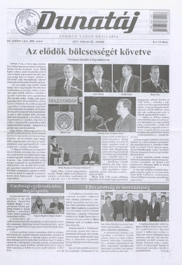 Dunatáj, 13. évf. 2011. február 23. 620. sz.