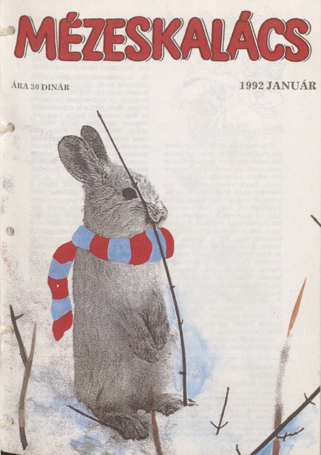 Mézeskalács, 40. évf. 1992. január. 1. sz.