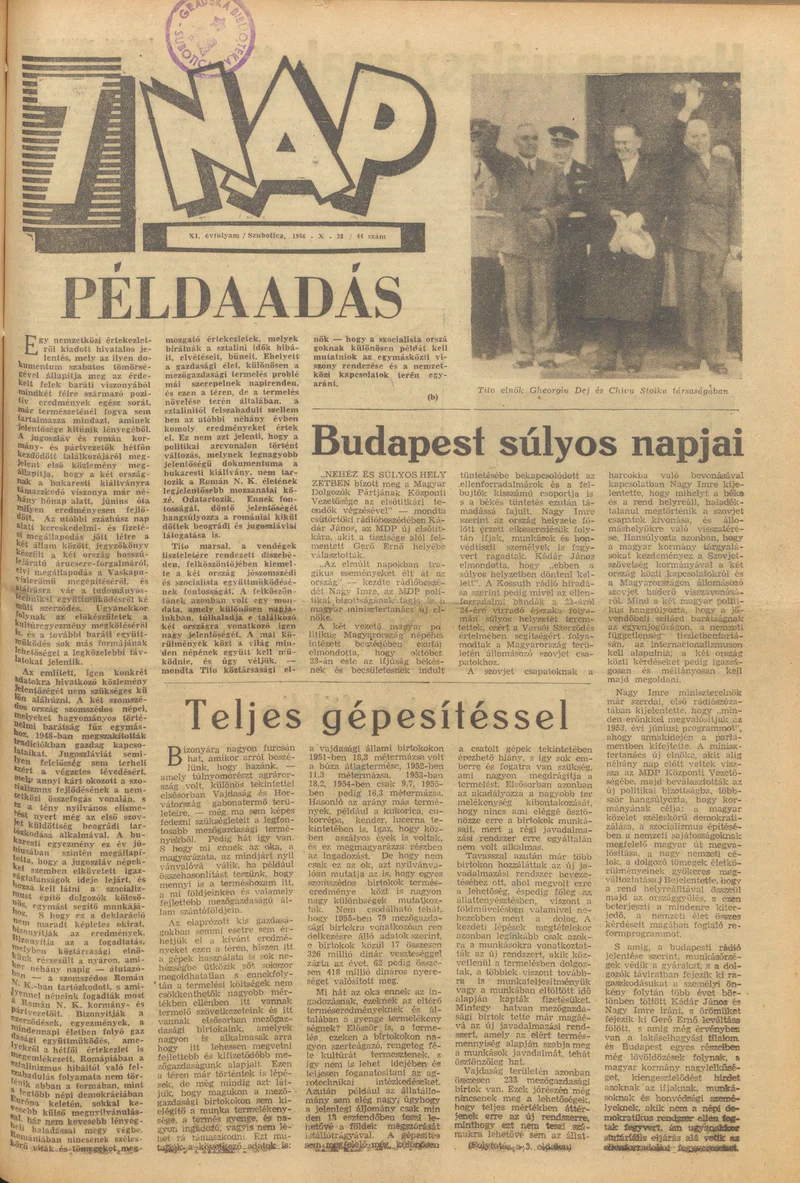 7 Nap, 11. évf. 1956. október 28. 44. sz.