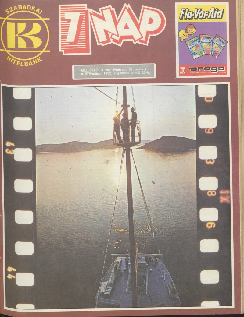 7 Nap melléklet, 8. évf. 1982. augusztus 21. – 27. 34. sz.