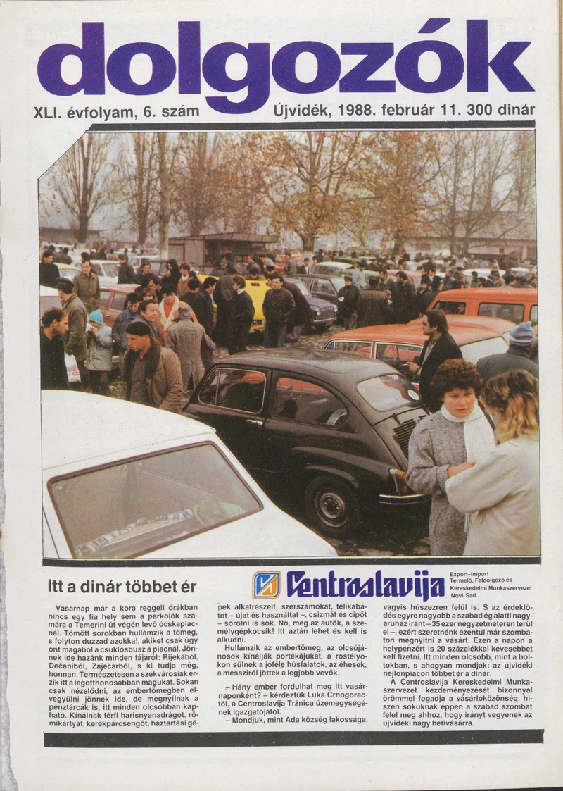 Dolgozók, 42. évf. 1988. február 11. 6. sz.