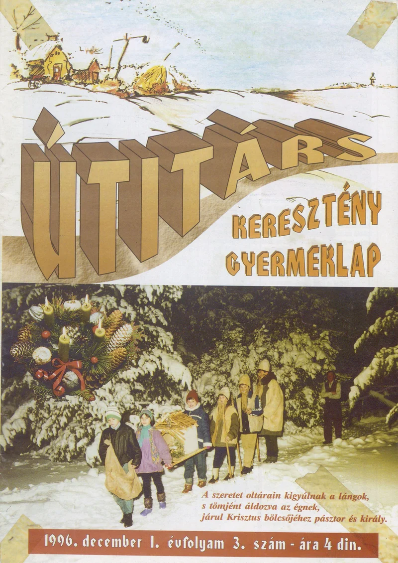 Útitárs, 1. évf. 1996. december. 3. sz.