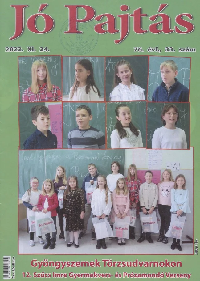 Jó Pajtás, 76. évf. 2022. november 24. 33. sz.