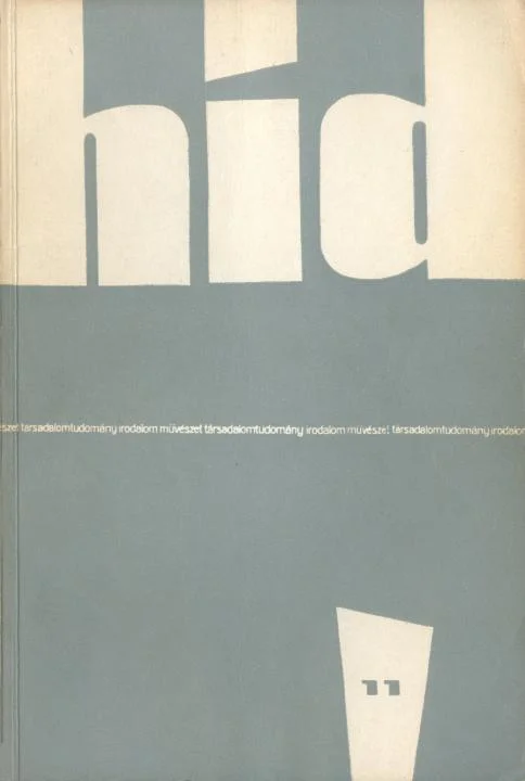 Híd, 25. évf. 1961. november. 11. sz. 901–996. oldal