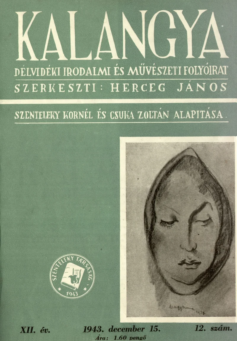 Kalangya, 12. évf. 1943. december 15. 12. sz. 529–576. oldal
