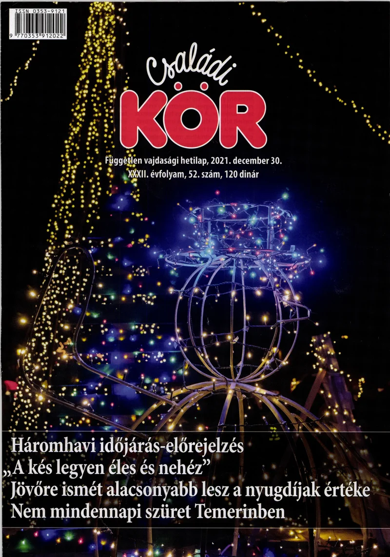 Családi Kör, 32. évf. 2021. december 30. 52. sz.