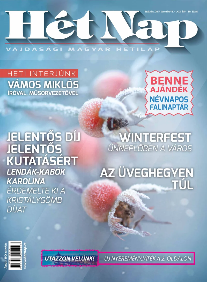7 Nap, 72. évf. 2017. december 13. 50. sz.