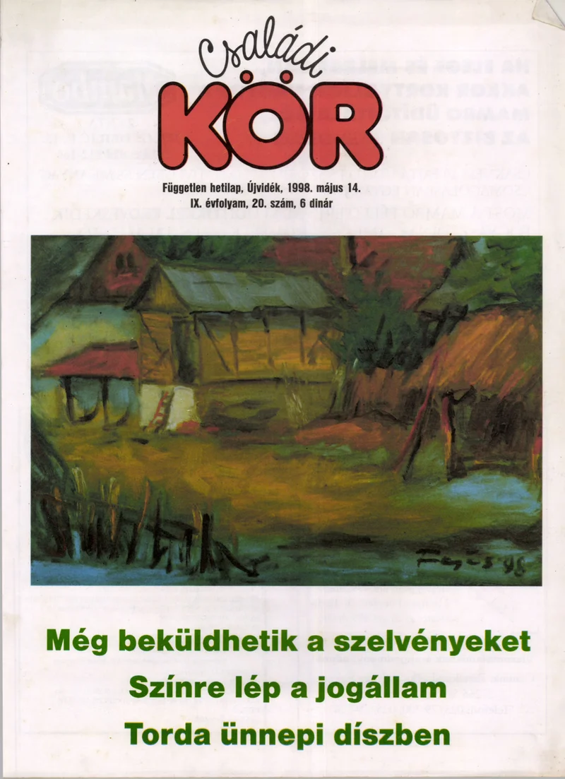 Családi Kör, 9. évf. 1998. május 14. 20. sz.