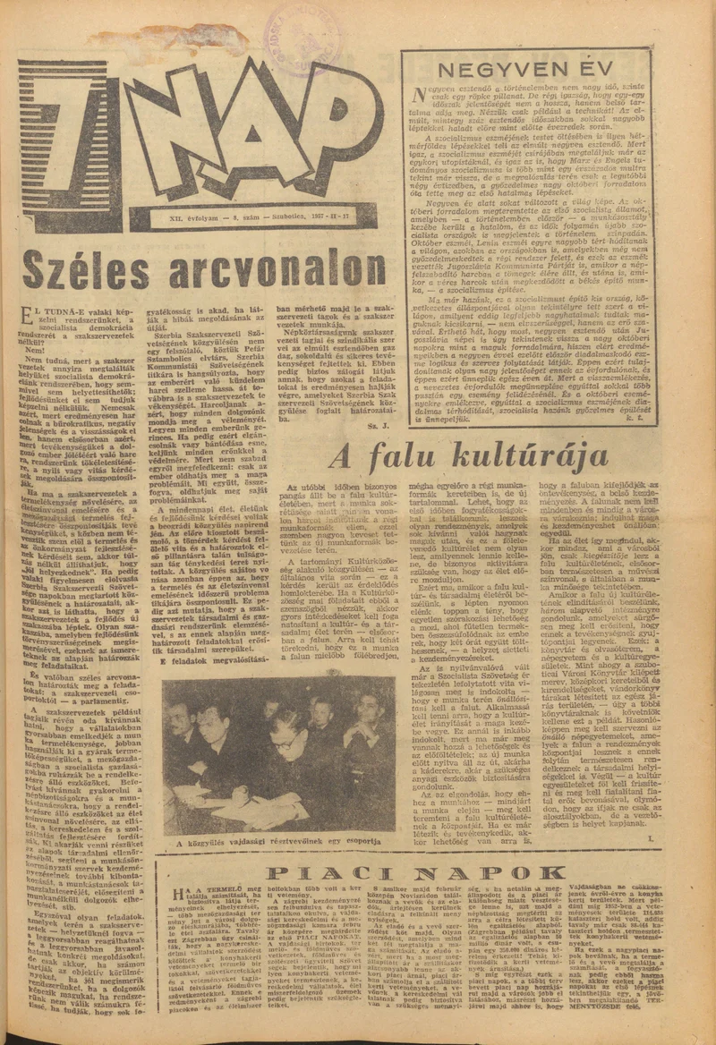 7 Nap, 12. évf. 1957. február 17. 8. sz.