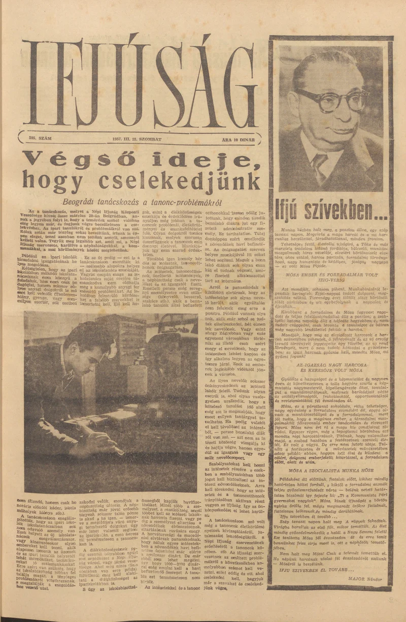 Ifjúság, 13. évf. 1957. március 23. 595. sz.