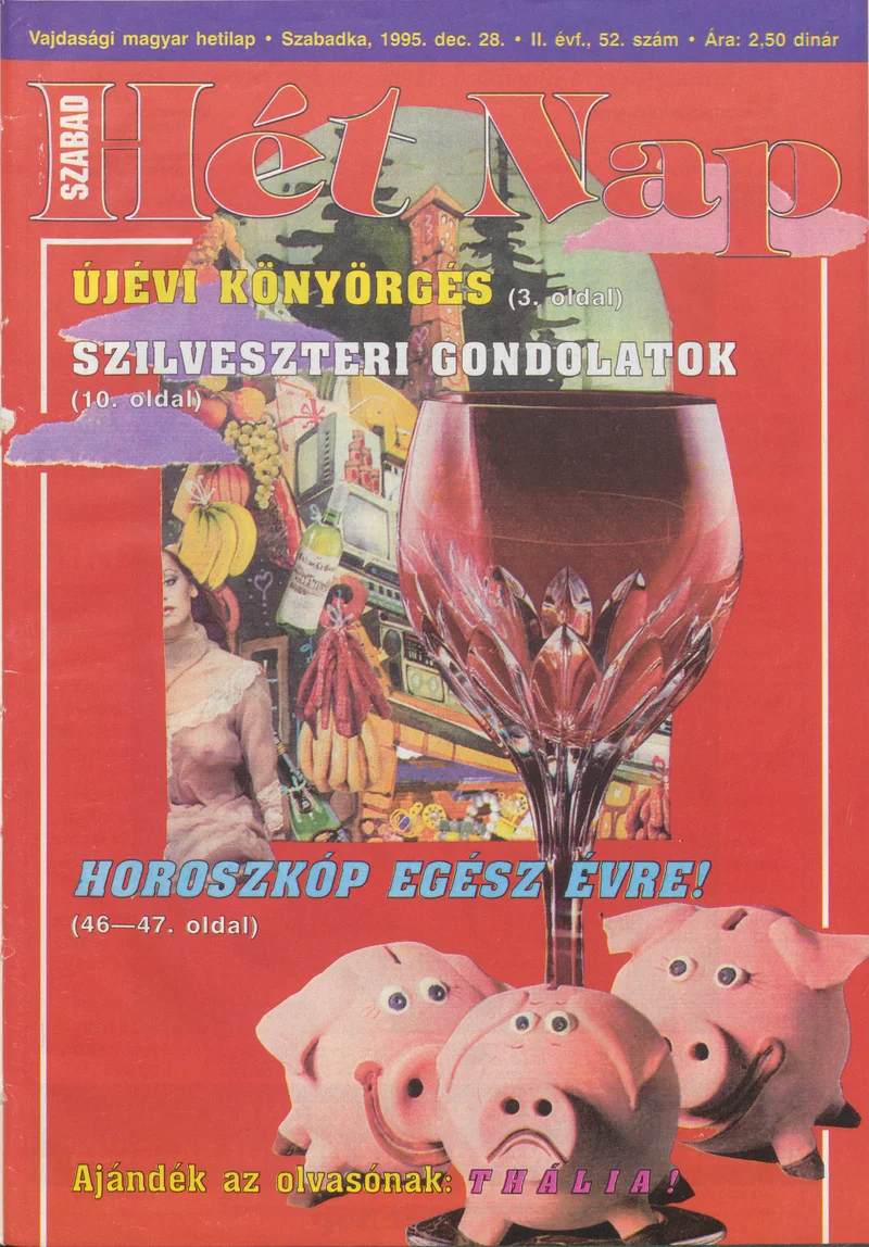 Szabad Hét Nap, 2. évf. 1995. december 28. 52. sz.
